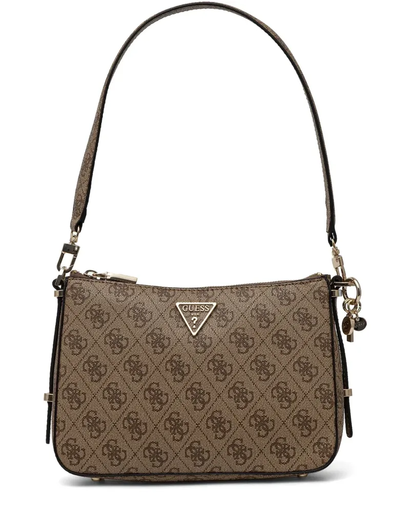 Guess Erica Schultertasche - Braun Braun