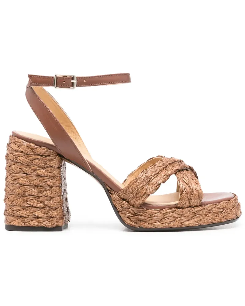 Castañer Valeriette Sandalen 90mm - Braun Braun