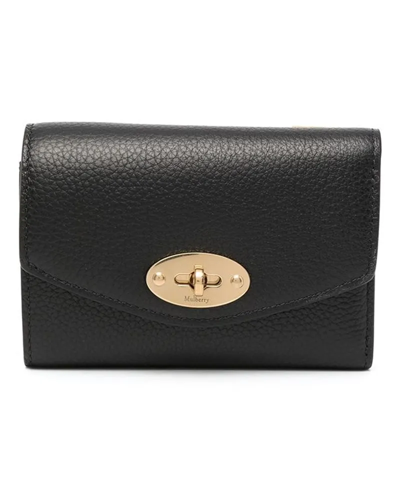 Mulberry Kleines Darley Portemonnaie - Schwarz Schwarz