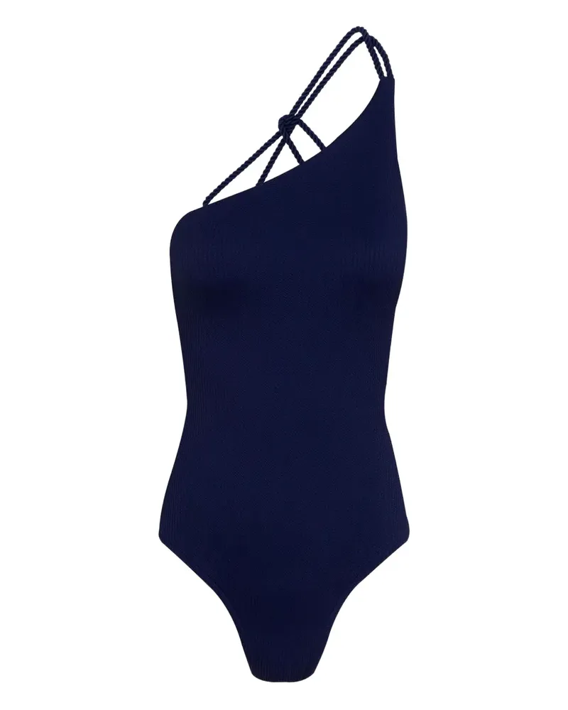 Lenny Niemeyer Asymmetrischer Badeanzug - Blau Blau