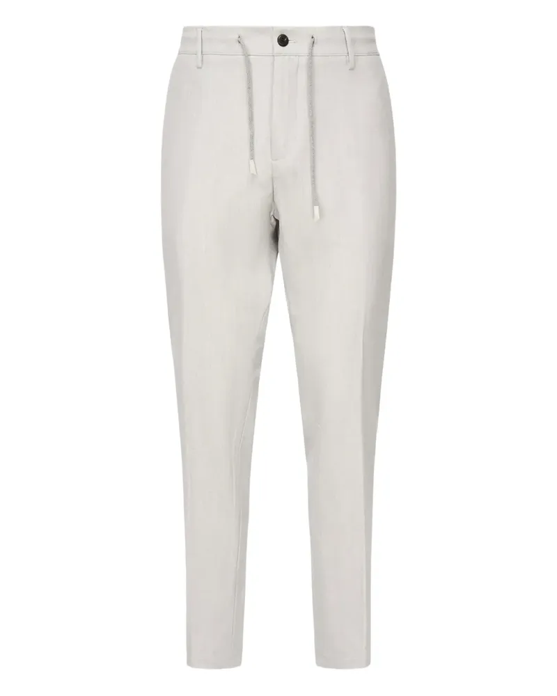 Eleventy Tapered-Hose mit Kordelzug - Grau Grau