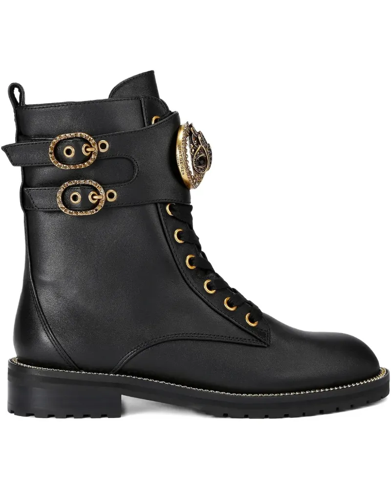 Kurt Geiger Stoop Chelsea-Boots im Biker-Look - Schwarz Schwarz