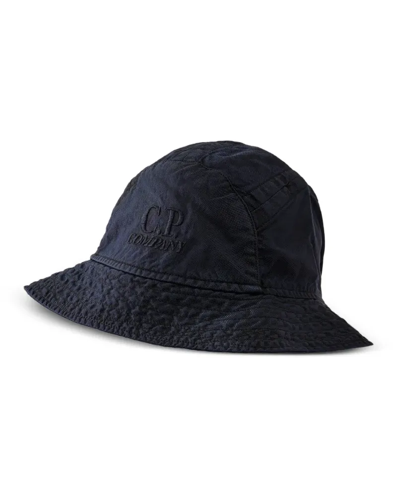 C.P. Company Fischerhut mit Logo-Stickerei - Blau Blau