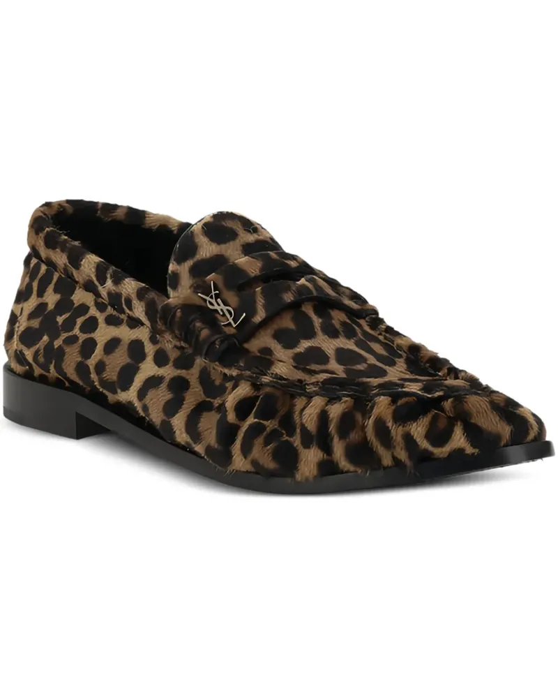 Saint Laurent Le Loufer Loafer - Braun Braun