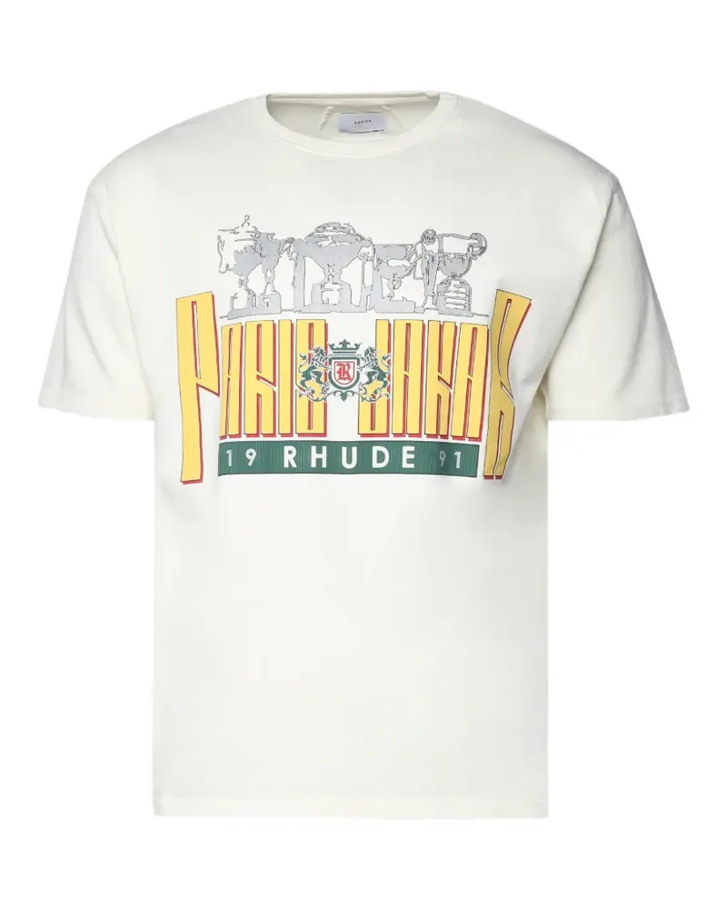 RHUDE Trofeo T-Shirt - Nude Nude
