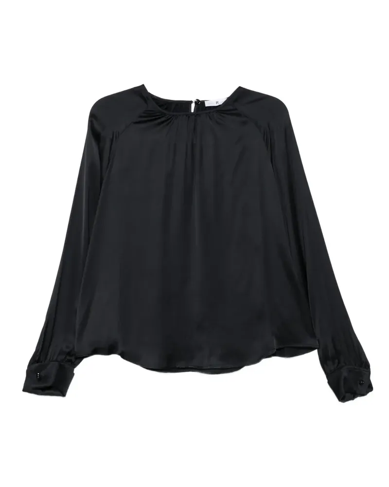PT TORINO Klassische Bluse - Schwarz Schwarz