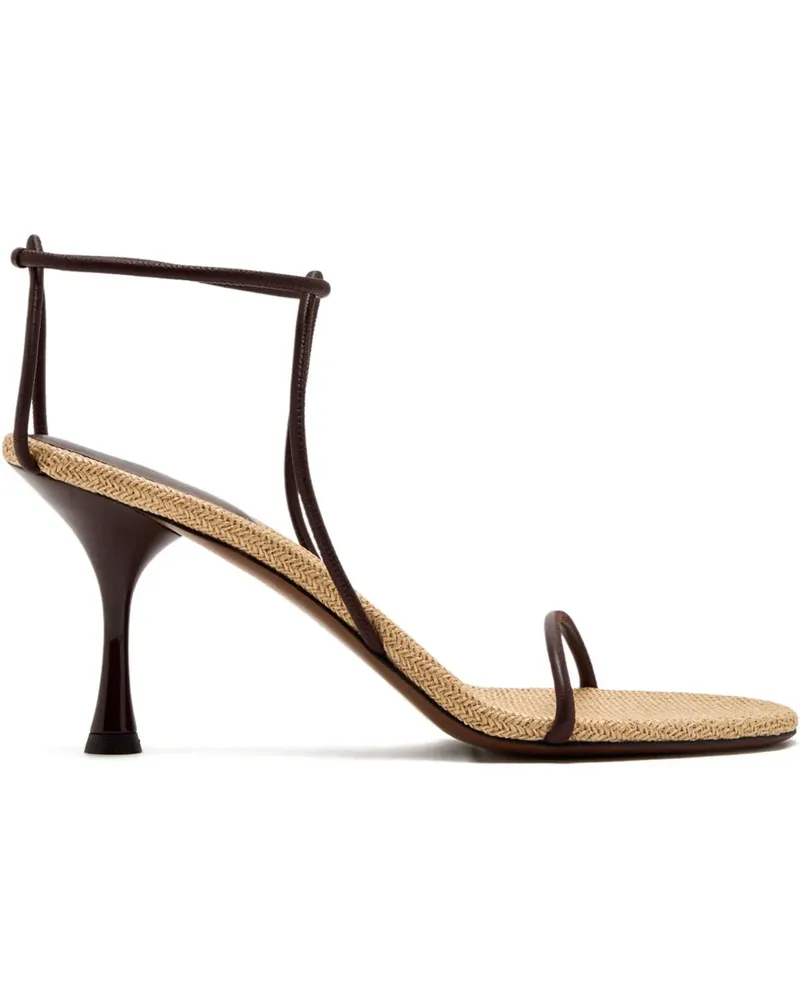 NEOUS Nenque Riemensandalen 80mm - Nude Nude