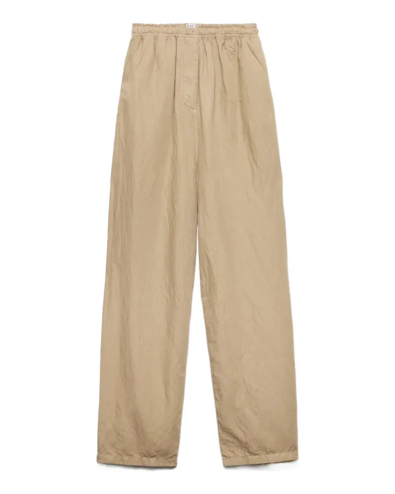 Prada old cotton and linen pants - Grau Grau