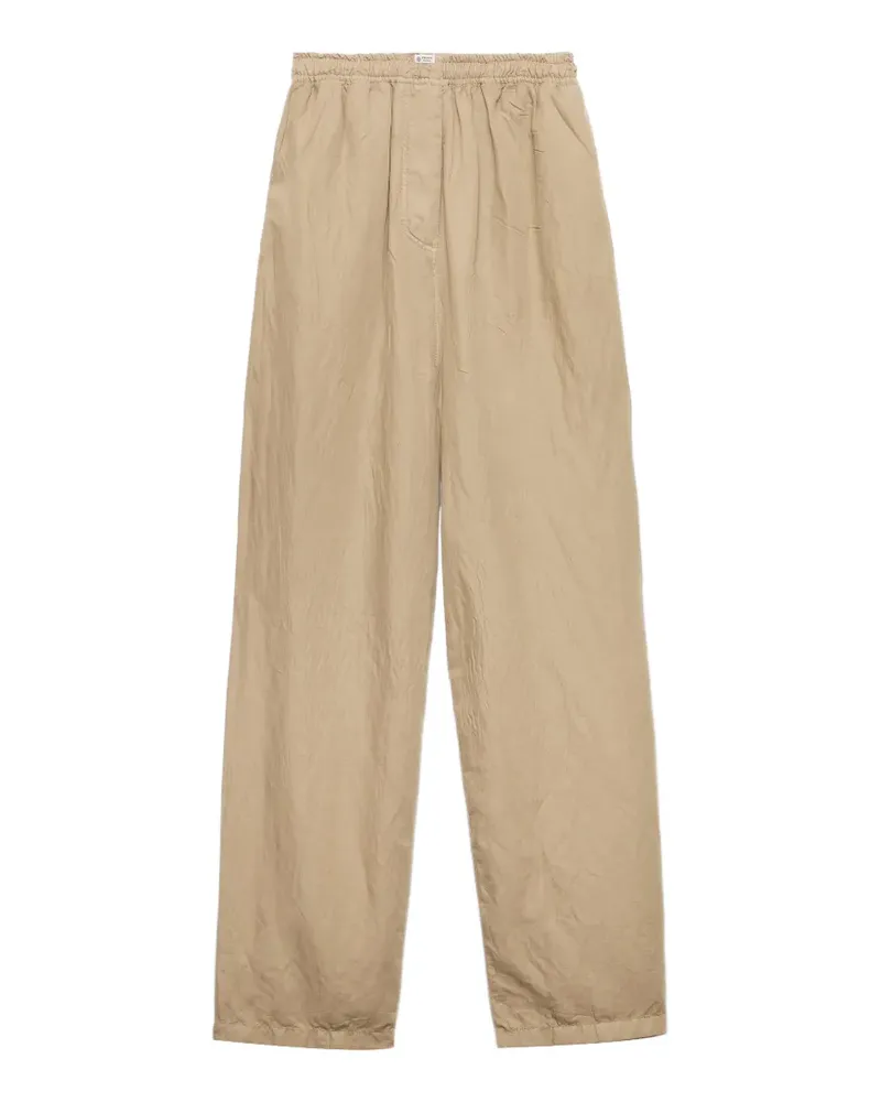 Prada old cotton and linen pants - Grau Grau