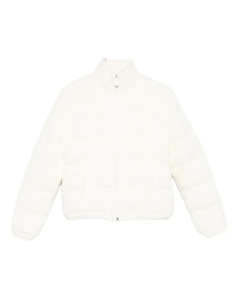 Moncler Gefütterte Jacke - Weiß Weiß