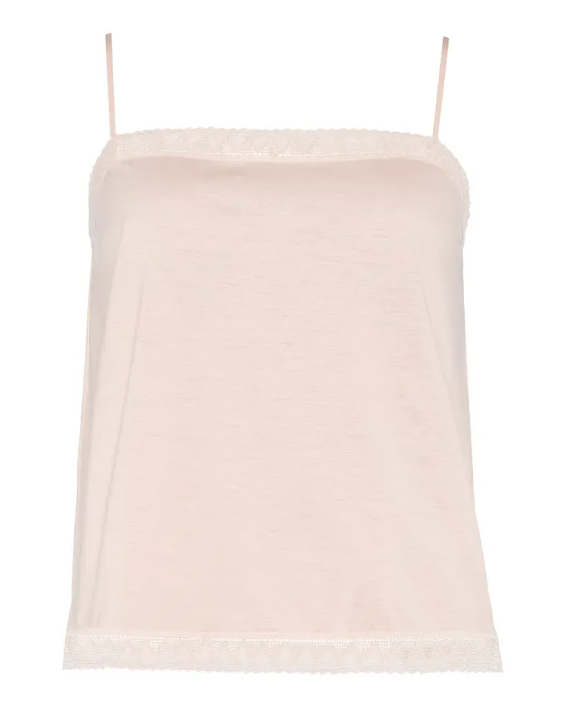 Eres Sensoriel Camisole-Top mit Spitzenbesatz - Rosa Rosa