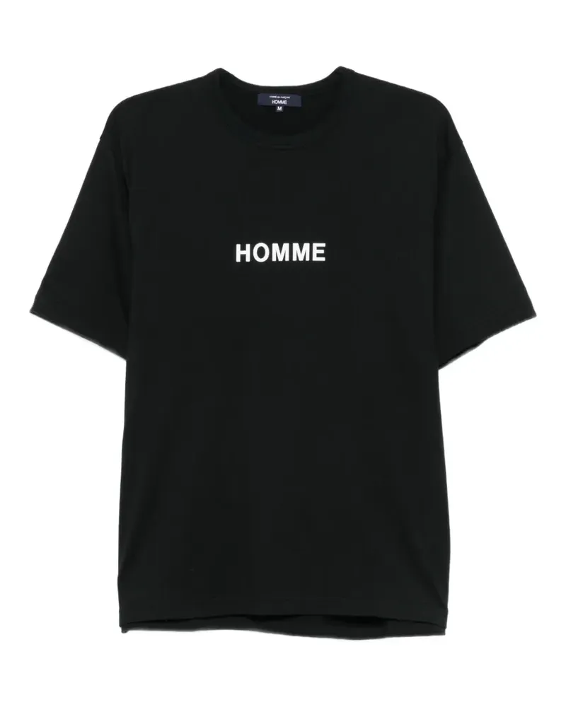 Comme des Garçons logo-print T-shirt - Schwarz Schwarz