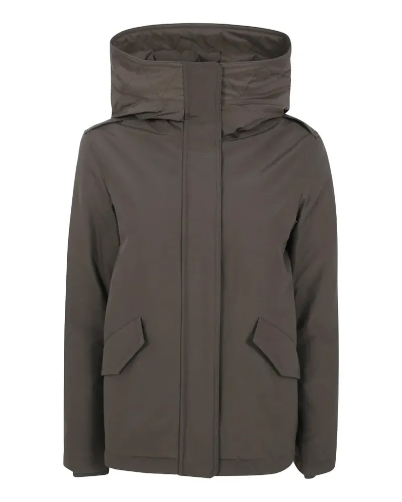 Woolrich quilted hooded jacket - Braun Braun