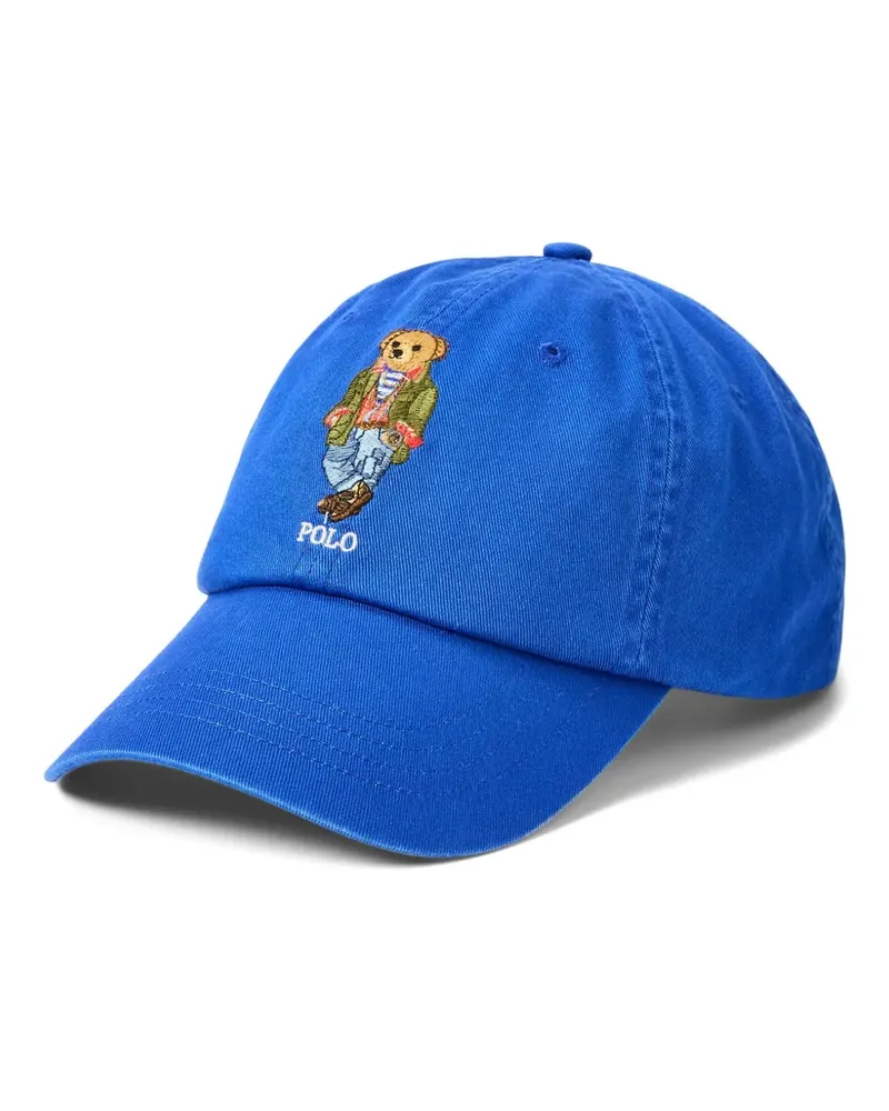 Ralph Lauren Baseballkappe mit Polo Bear - Blau Blau