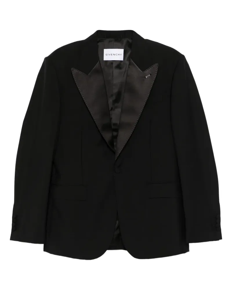Givenchy shawl-lapel blazer - Schwarz Schwarz