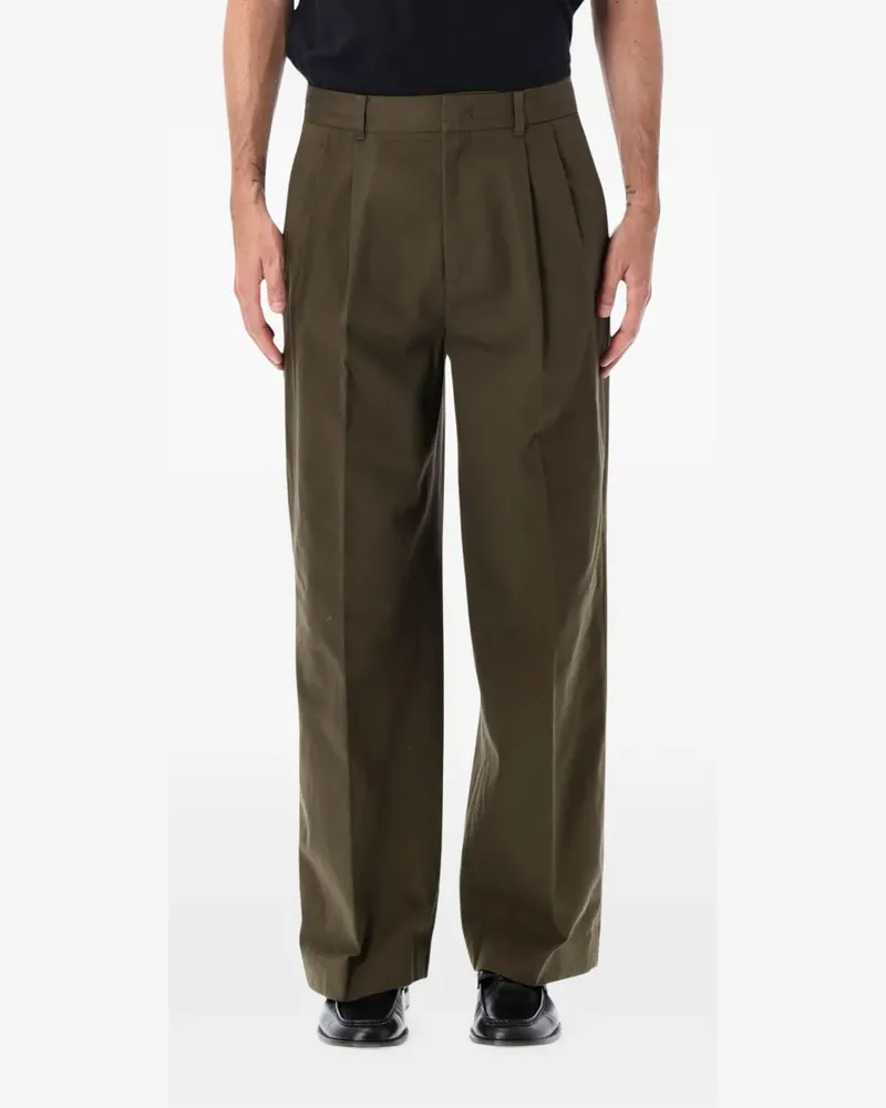 Dunst Plissierte Hose - Grün Grün