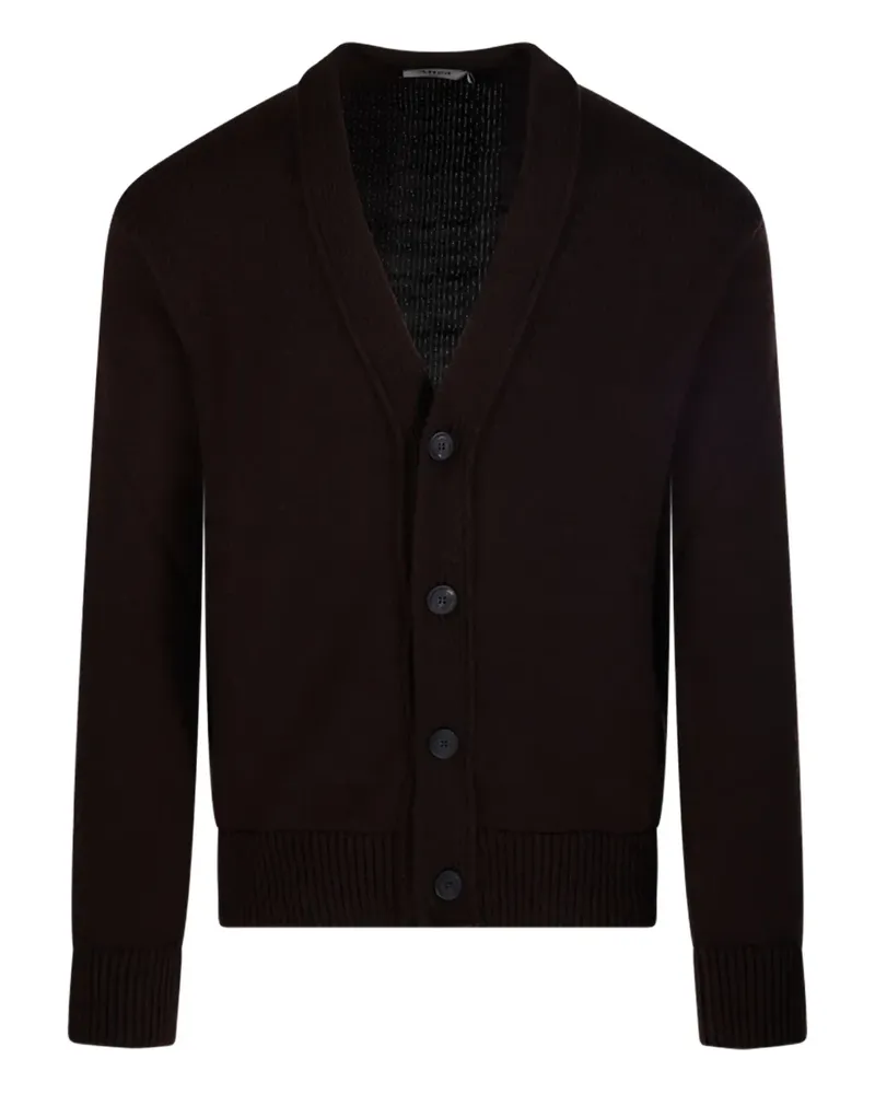 Altea Cardigan mit V-Ausschnitt - Braun Braun