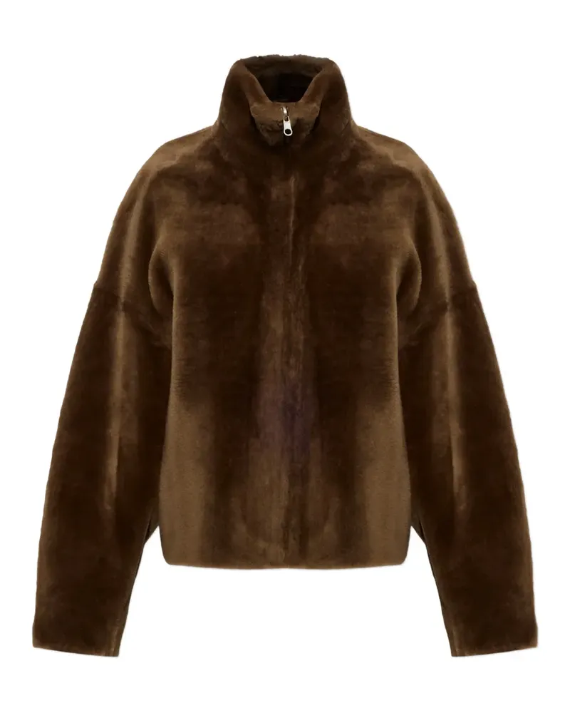 Arma Wendbare Indy Jacke aus Shearling - Braun Braun