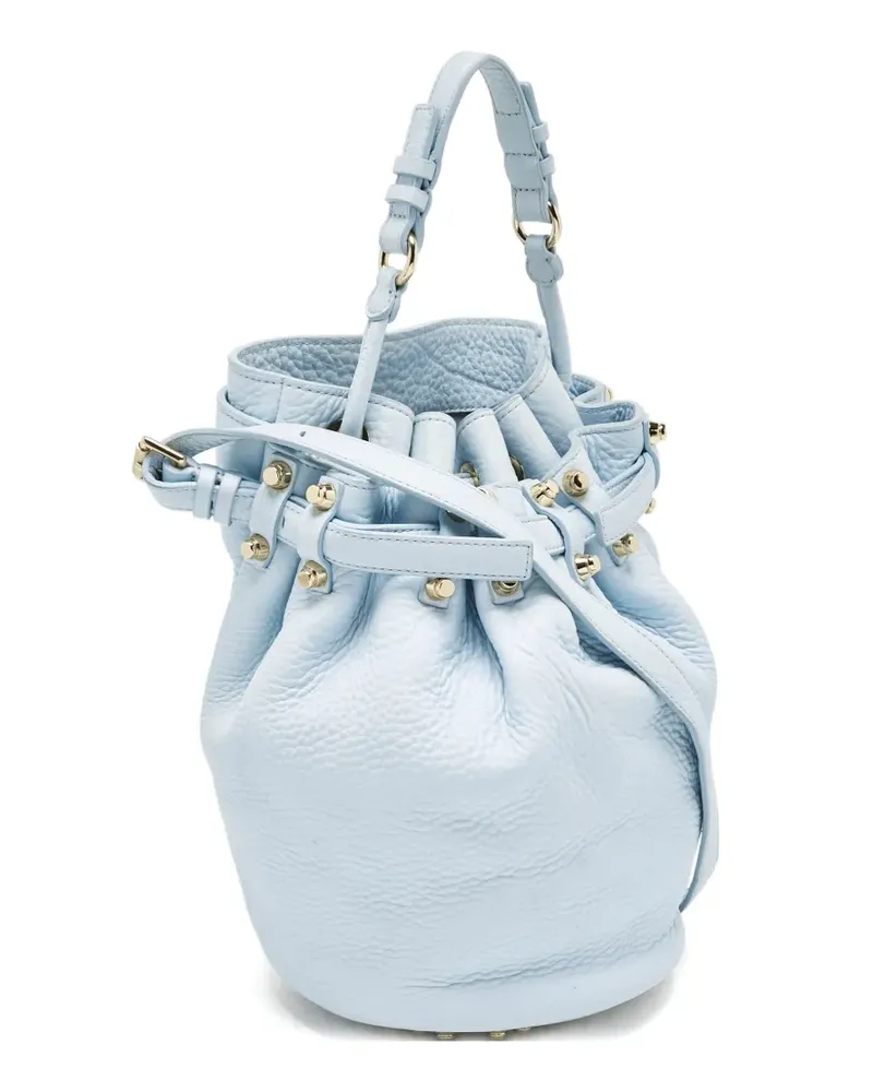 Alexander Wang Diego leather bucket bag - Blau Blau