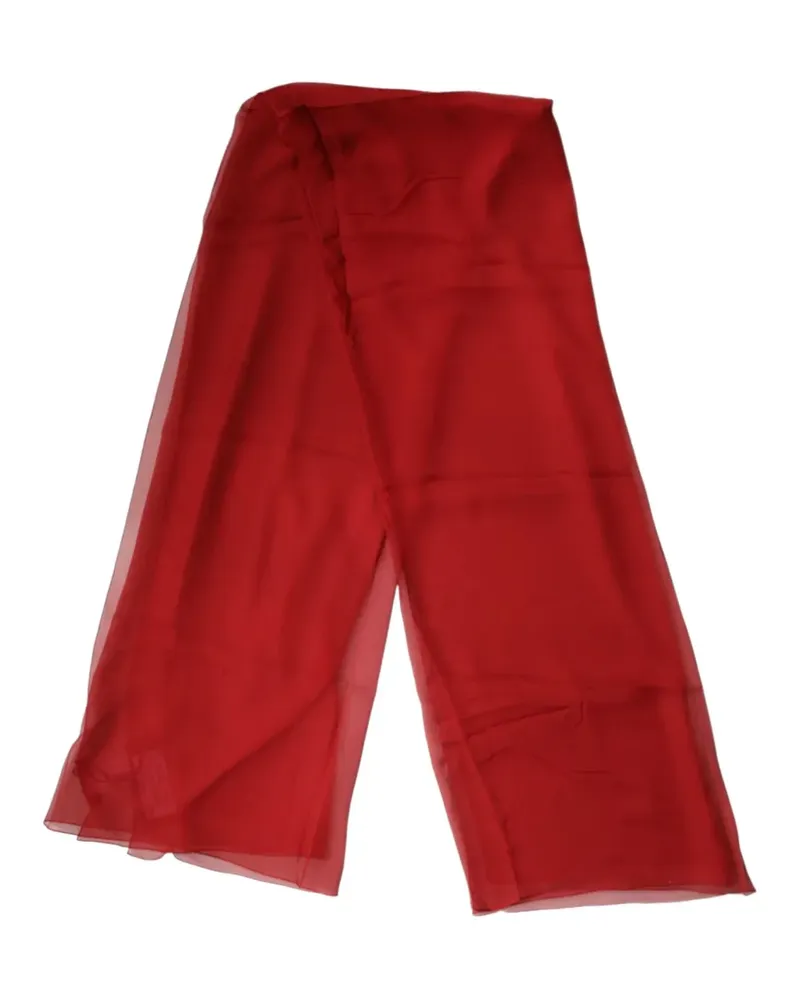 Dolce & Gabbana Schal aus Seide - Rot Rot