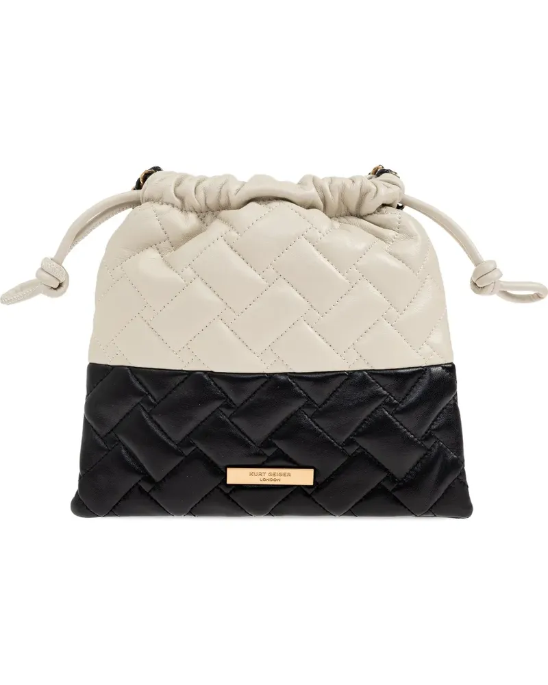Kurt Geiger Gesteppte Kensington Beuteltasche - Schwarz Schwarz