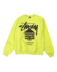 Stüssy World Tour sweatshirt Gelb