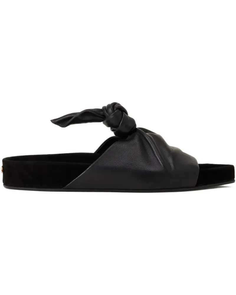 Lanvin Sandalen mit Knotendetail - Schwarz Schwarz