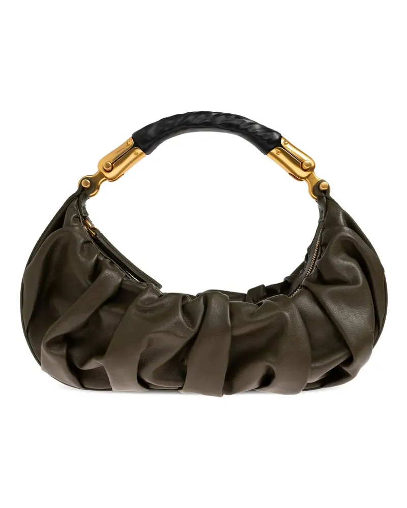 Balmain Ebene twisted tote bag - Grün Grün