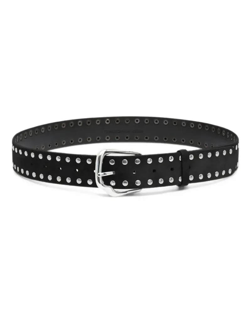 Christopher Esber Maverick stud-embellished suede belt - Schwarz Schwarz