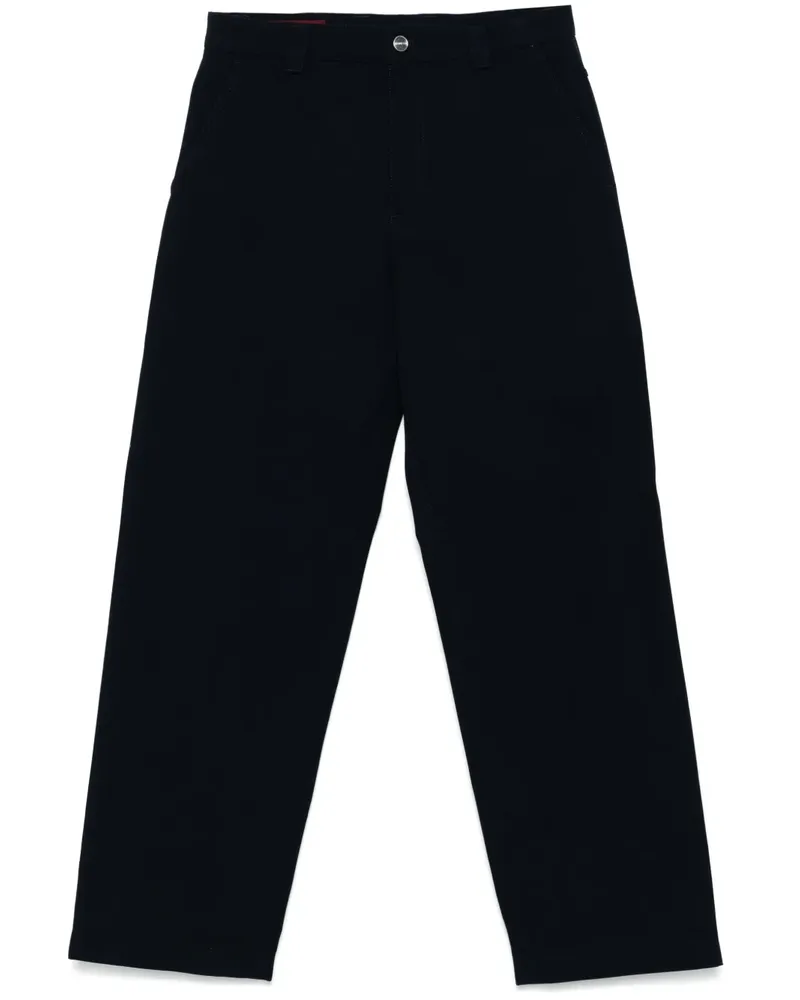 Gucci Hose aus Canvas - Blau Blau
