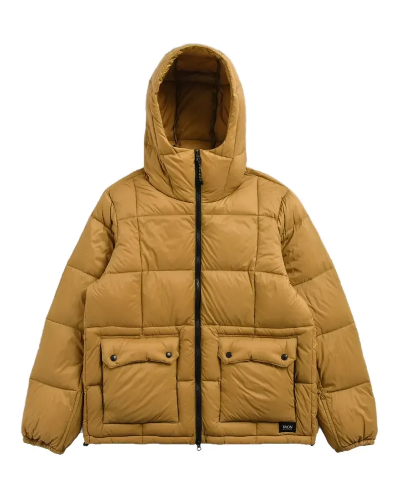 TAION hooded quilted jacket - Braun Braun
