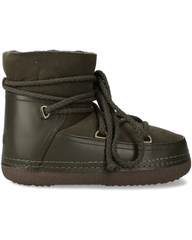 INUIKII Stiefel mit Faux Fur - Grün Grün