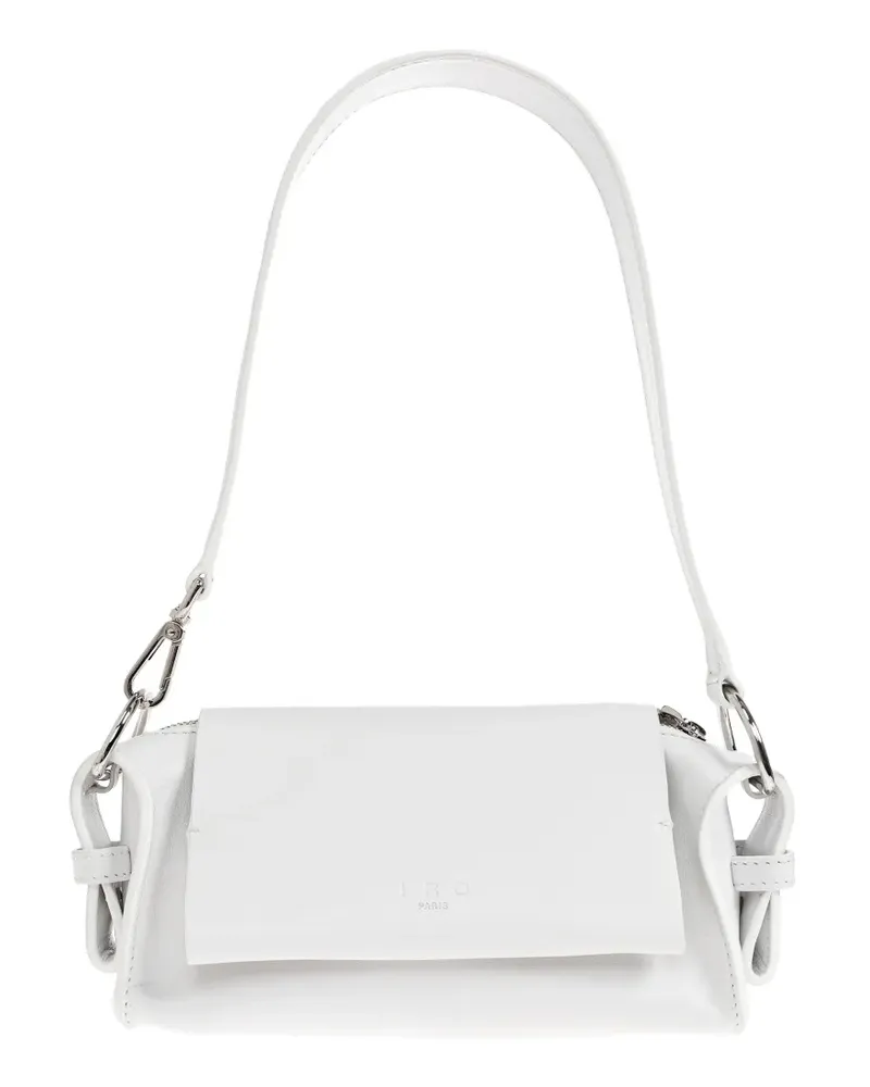IRO logo-debossed mini bag - Weiß Weiß