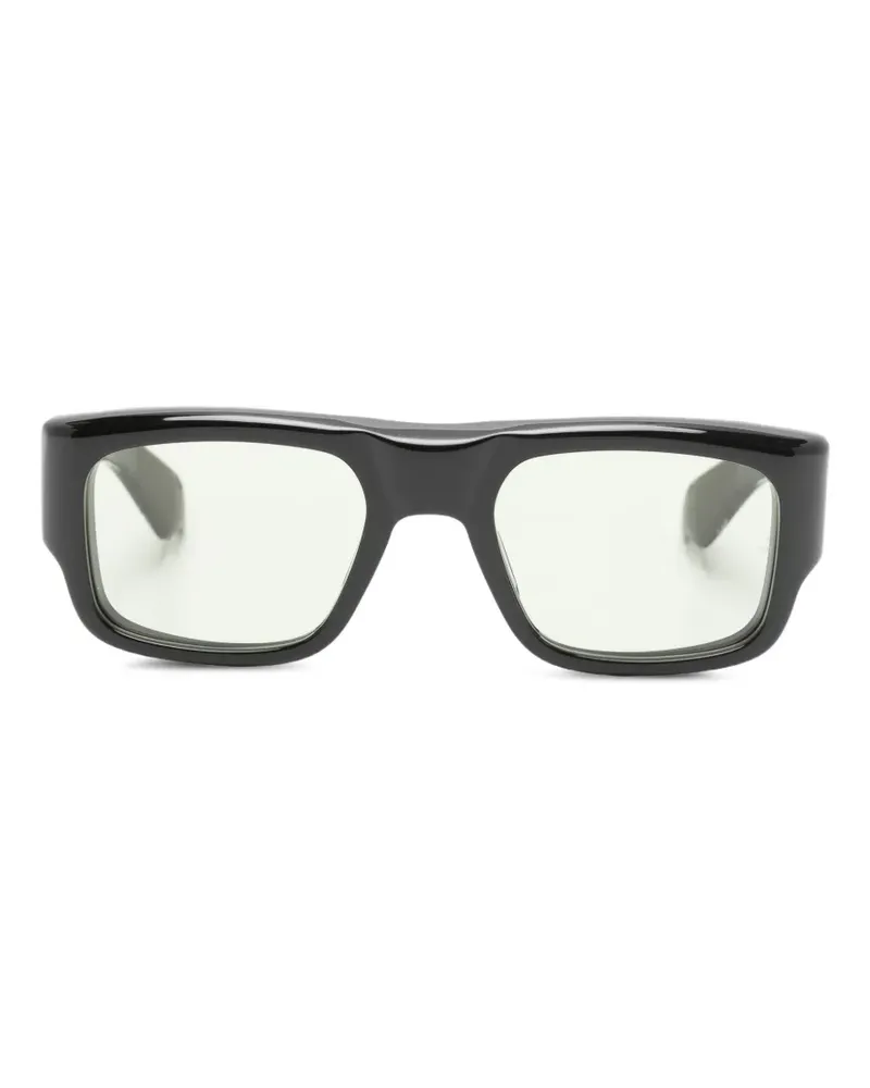 Jacques Marie Mage Donati Sonnenbrille mit eckigem Gestell - Schwarz Schwarz