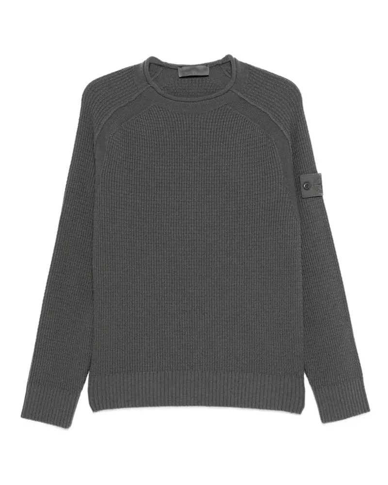 Stone Island Sweatshirt mit Raglanärmeln - Grau Grau