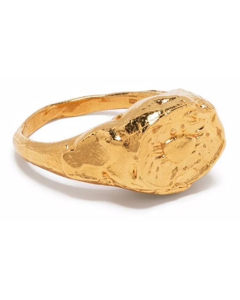 Alighieri Siegelring mit Krebs-Motiv - Gold Gold