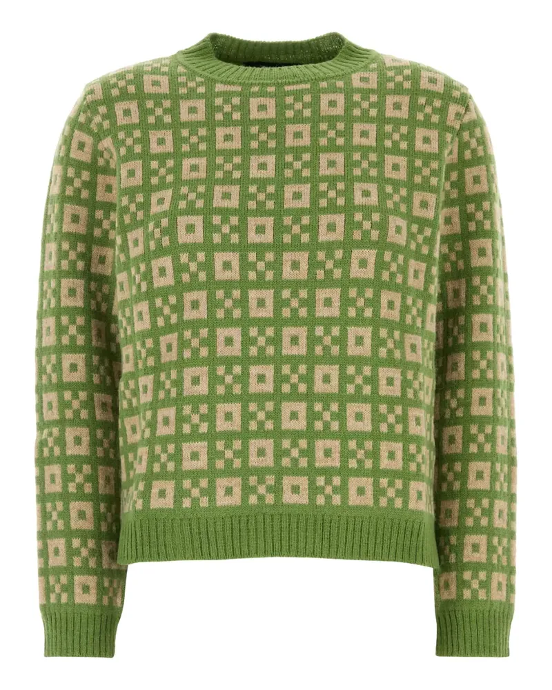 Max Mara Gestrickter Paride Pullover - Grün Grün