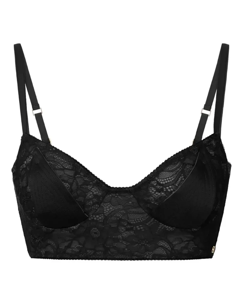 Elisabetta Franchi BH aus Spitze - Schwarz Schwarz