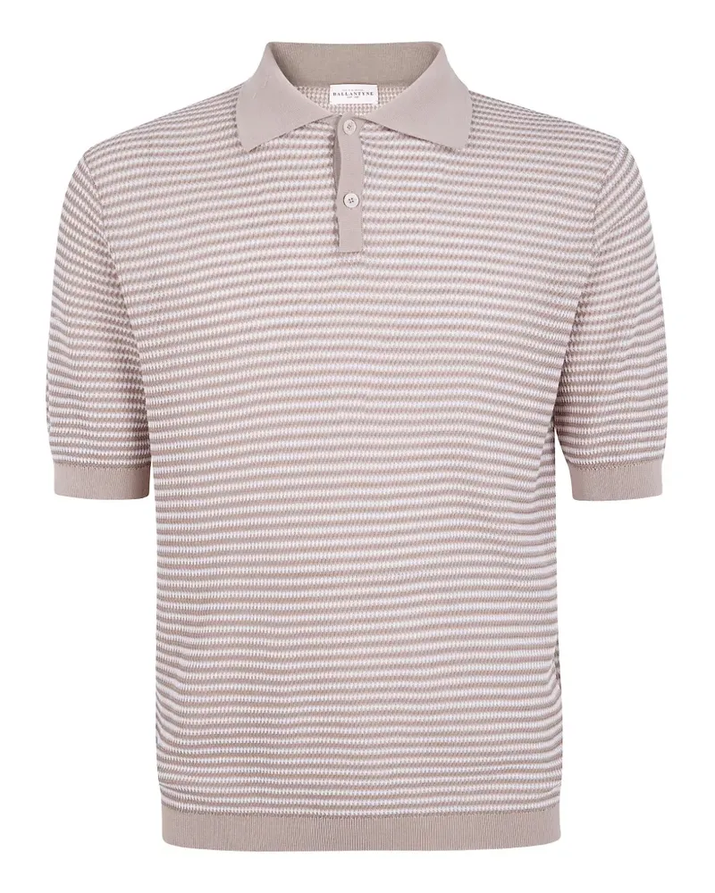 Ballantyne striped polo shirt - Nude Nude