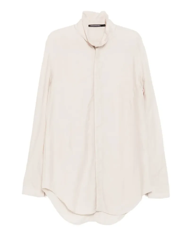 Julius high-neck shirt - Nude Nude