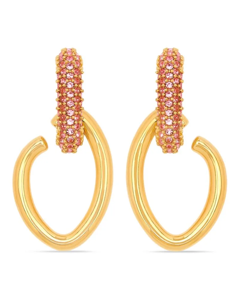 Oscar de la Renta Pavé O Hängeohrringe - Gold Gold