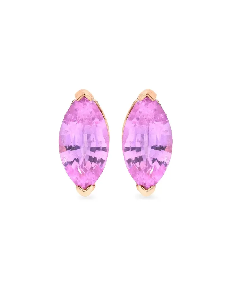 SHAY Ohrringe mit Saphir und Diamant - Rosa Rosa