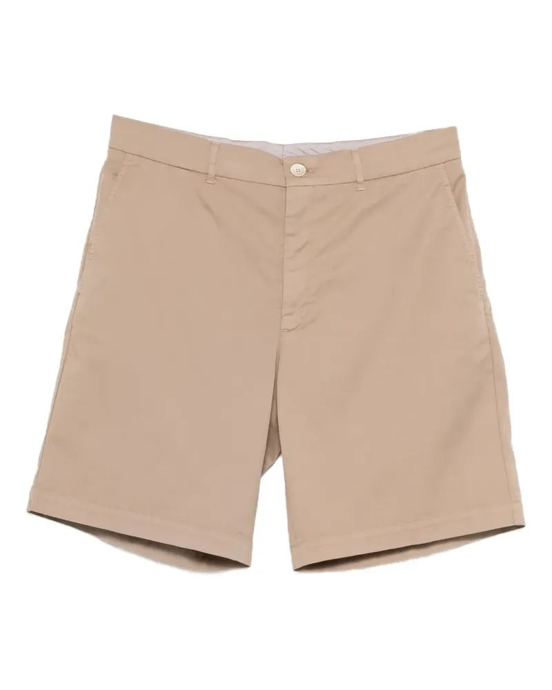 Brunello Cucinelli Shorts mit Gürtelschlaufen - Nude Nude