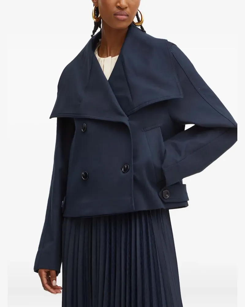 HUGO BOSS Doppelreihiges Sakko - Blau Blau