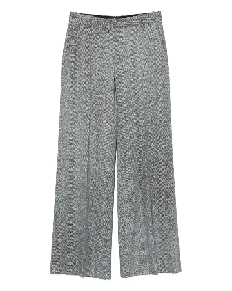 Ermanno Scervino Hose mit Fischgrätenmuster - Grau Grau