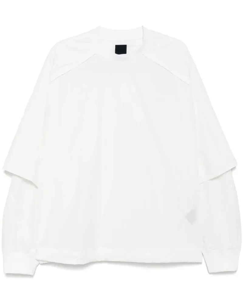 JUUN.J Sweatshirt mit Logo-Stickerei - Weiß Weiß