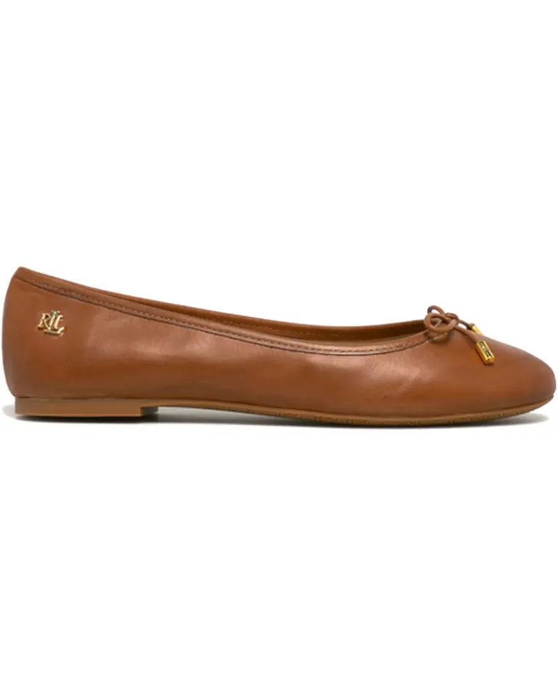 Ralph Lauren bow-embellishment ballet flats - Braun Braun