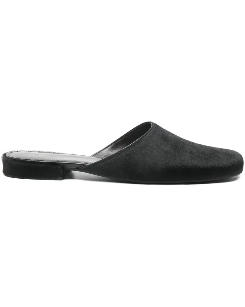 The Row Penelope mules - Schwarz Schwarz
