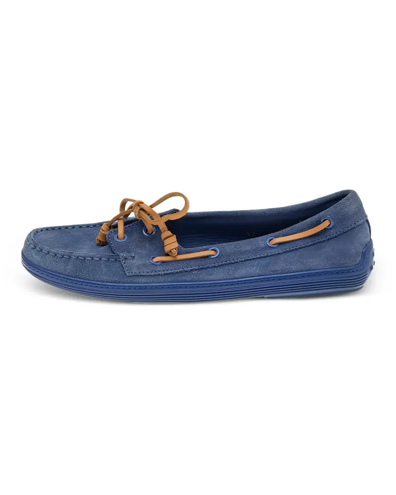 TOD'S lace-up boat loafers - Blau Blau
