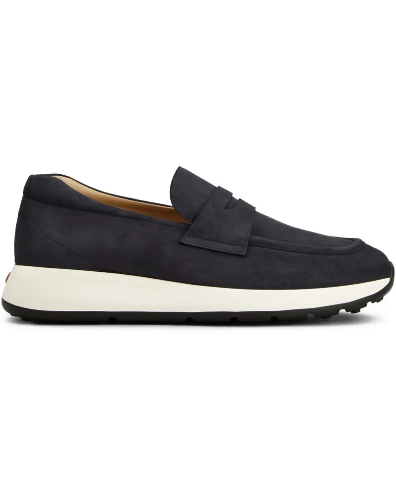 TOD'S Loafer aus Wildleder - Blau Blau
